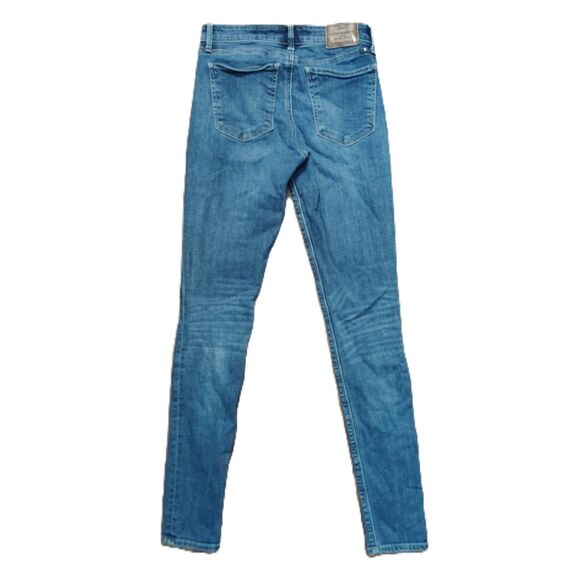 LUCKY BRAND Ava Skinny Mid Rise 2 / 26 Women's Medium Wash Stretch Jeans - Picture 2 of 5